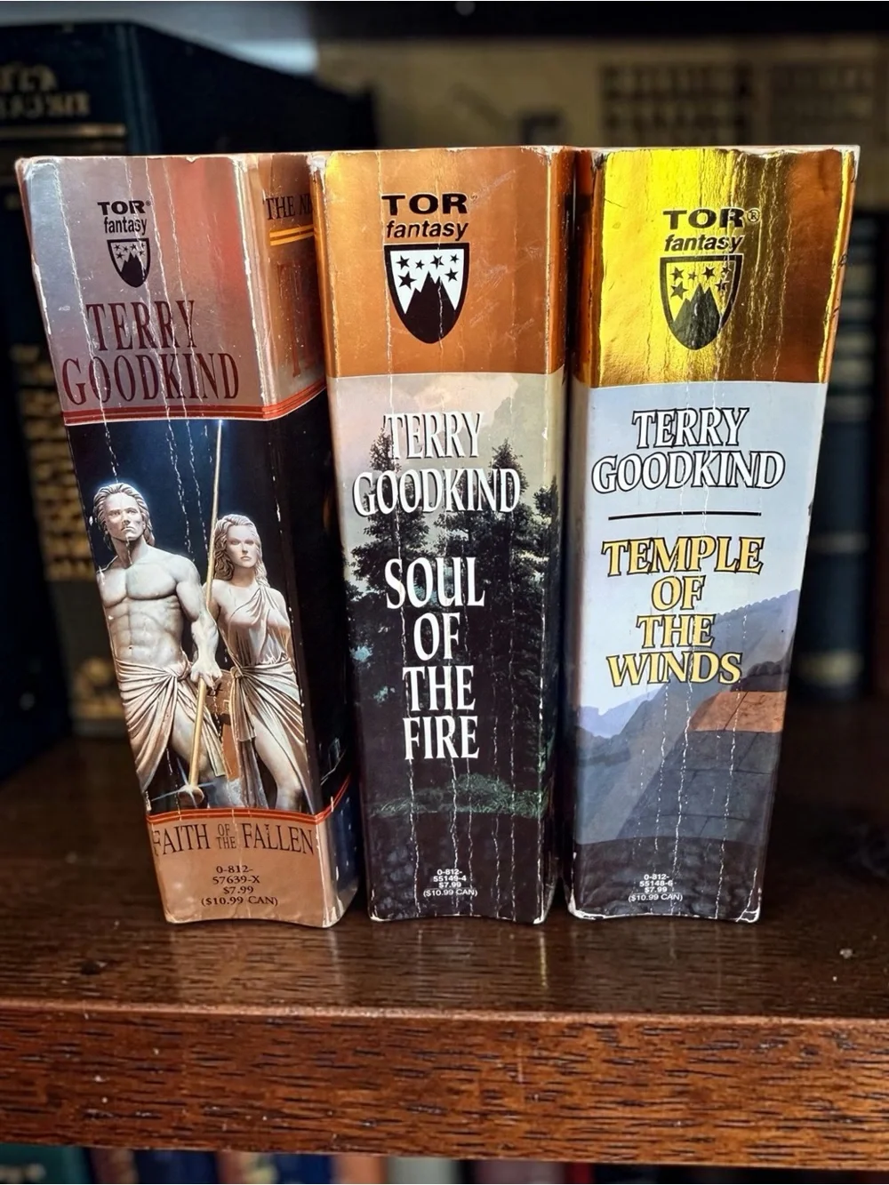 Terry Goodkind 3-Book Fantasy Set – Sword of Truth Series (See Description)
